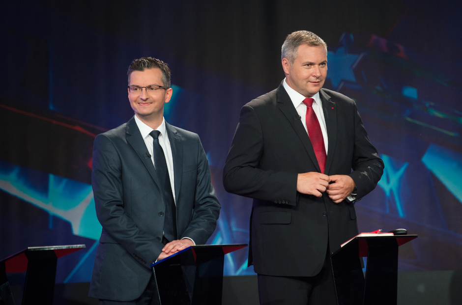 Marjan Šarec in Dejan Židan | Avtor: Anže Petkovšek