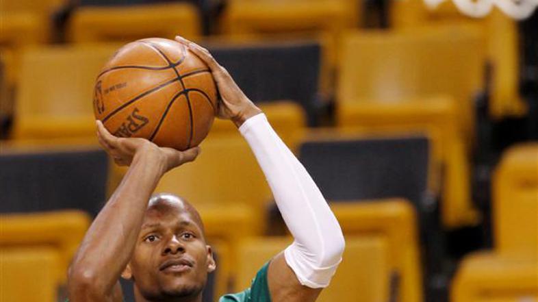 NBA finale pred četrto tekmo finale Celtics Lakers Ray Allen