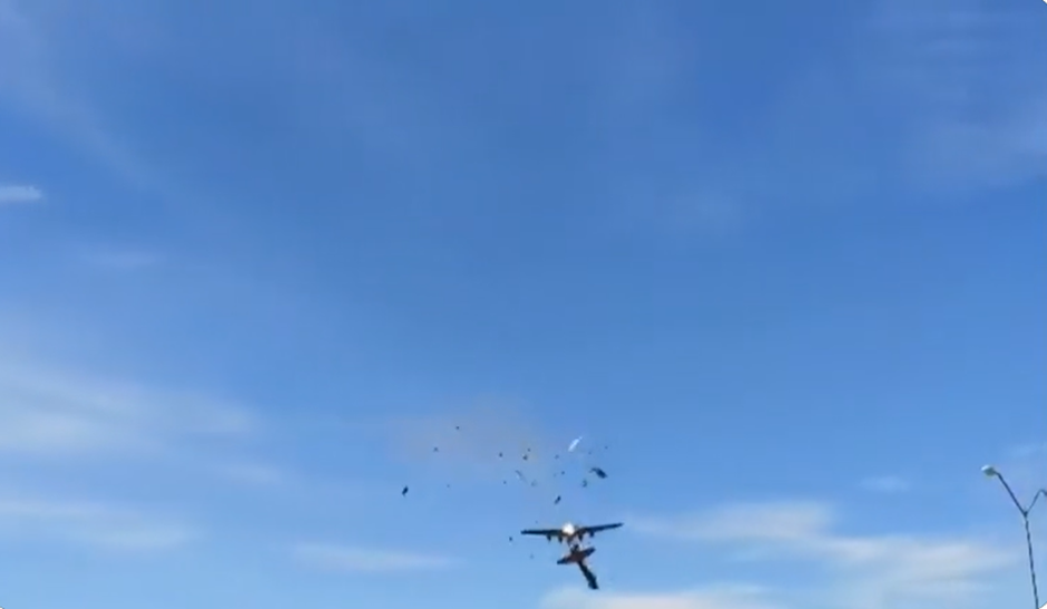 Letalska nesreča v Dallasu | Avtor: Reševalni pas/Twitter