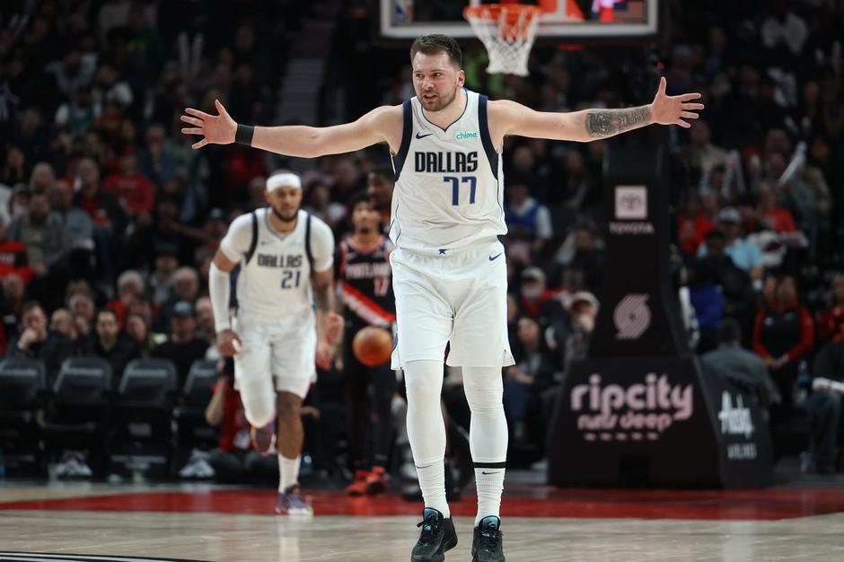 Luka Dončić Blazers Mavs | Avtor: Profimedia