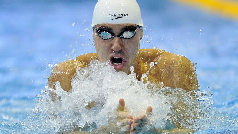 sport 21.05.12. Damir Dugonjic, slovenski plavalec, Damir Dugonjic of Slovenia c