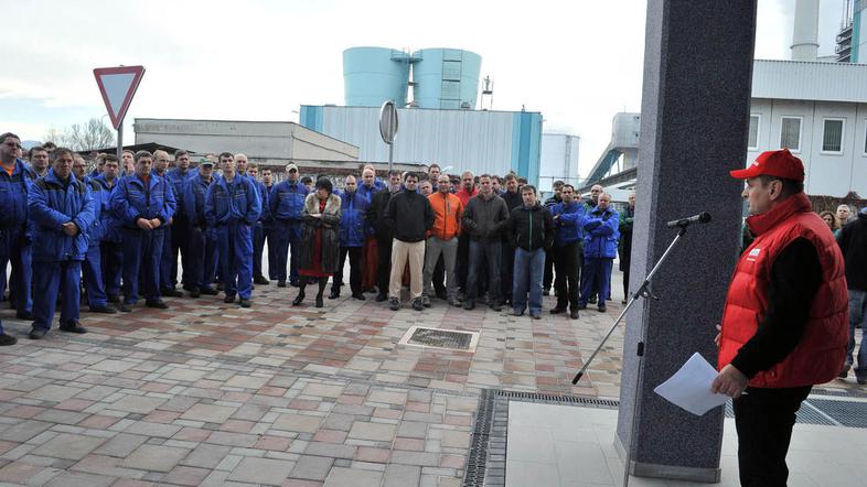 Sevčnikar (desno) je napovedal, da se bo branil. (Foto: Gregor Katič)