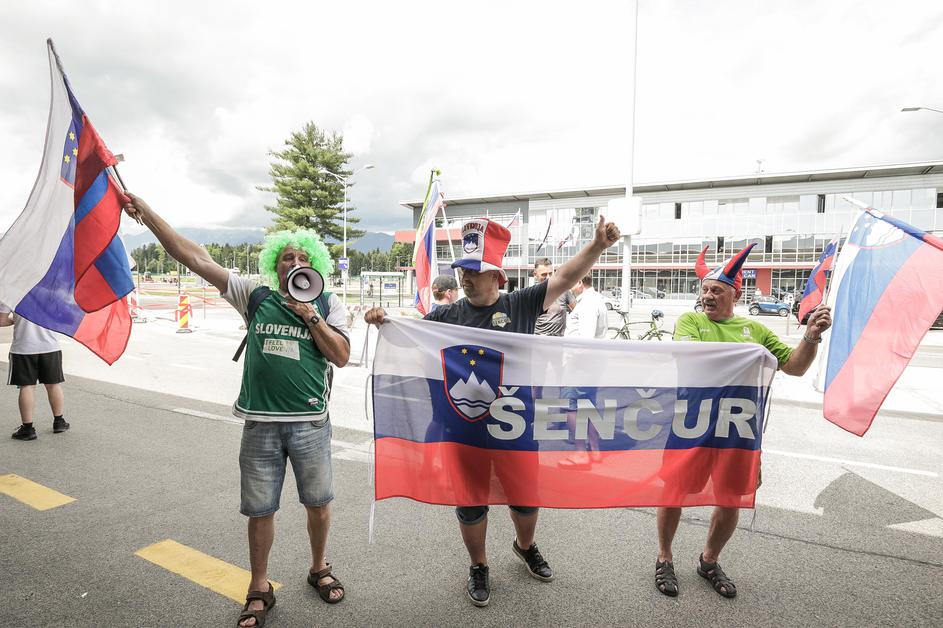 sprejem košarkarjev