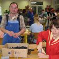 Ob dnevu odprtih vrat so uporabniki centra predstavili delavnice, v katerih izde