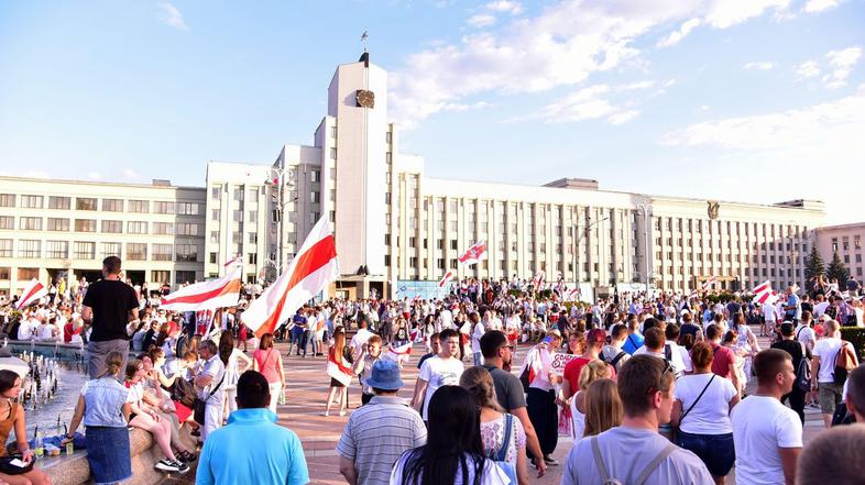 Protesti v Belorusiji