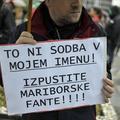 Protest v podporo protestnikom