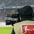 TV kamere na tekmi Bundeslige