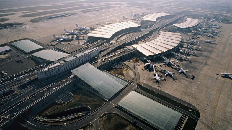 Charles de Gaulle letališče pariz