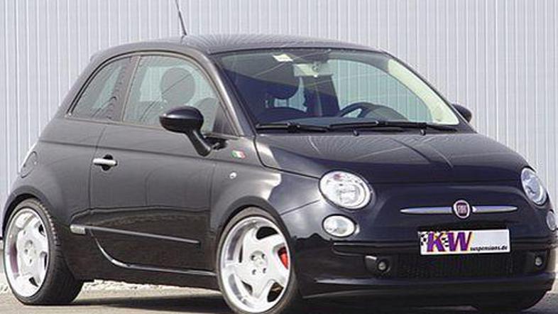 Fiat 500 je v kratkem času doživel številne predelave.