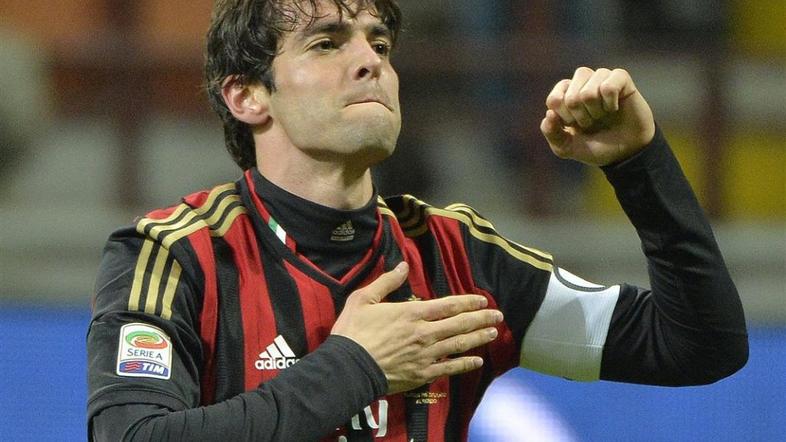 Kaka srce grb dres AC Milan Milano Chievo Serie A Italija liga prvenstvo