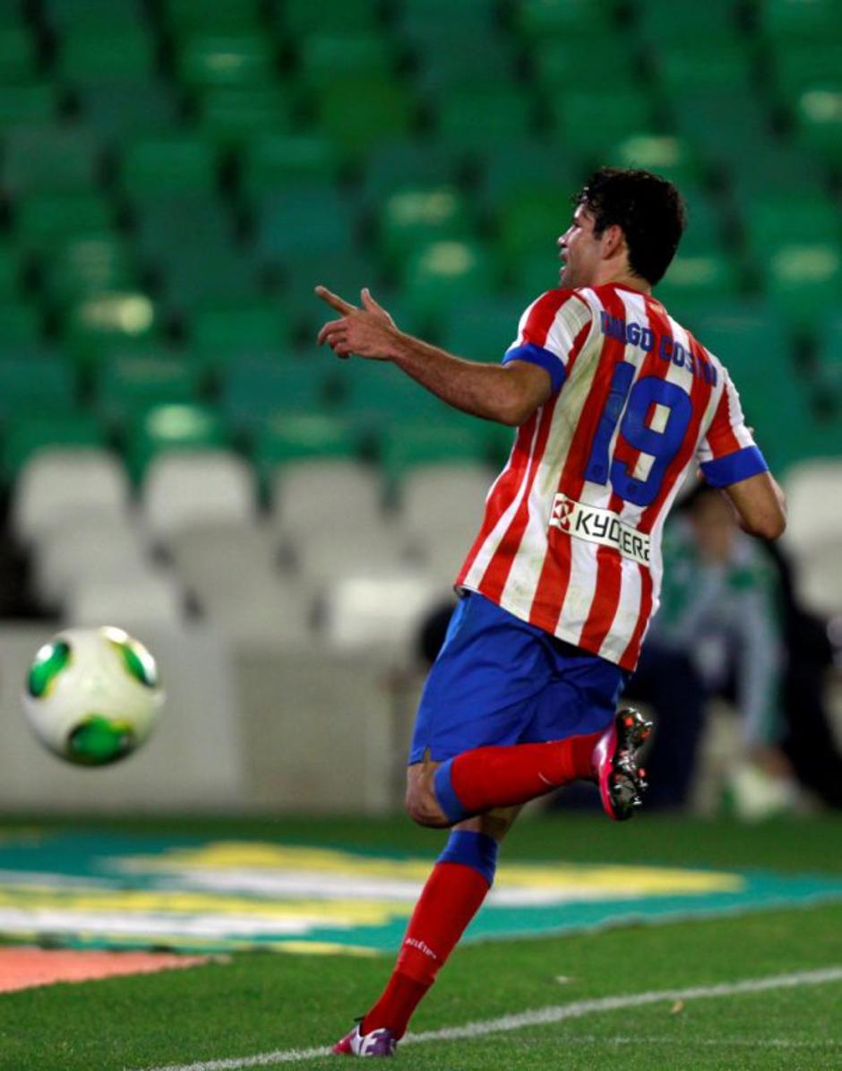 Diego Costa Real Betis Atletico Madrid četrtfinale pokal Copa del Rey | Avtor: Reuters