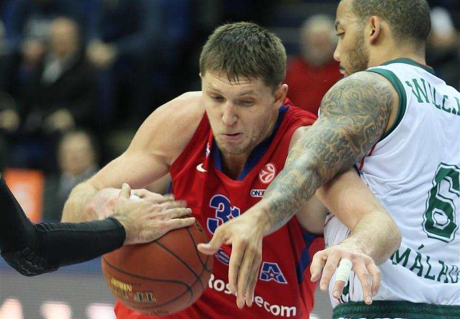 Hrjapa Williams CSKA Moskva Unicaja Malaga Top 16 Evroliga