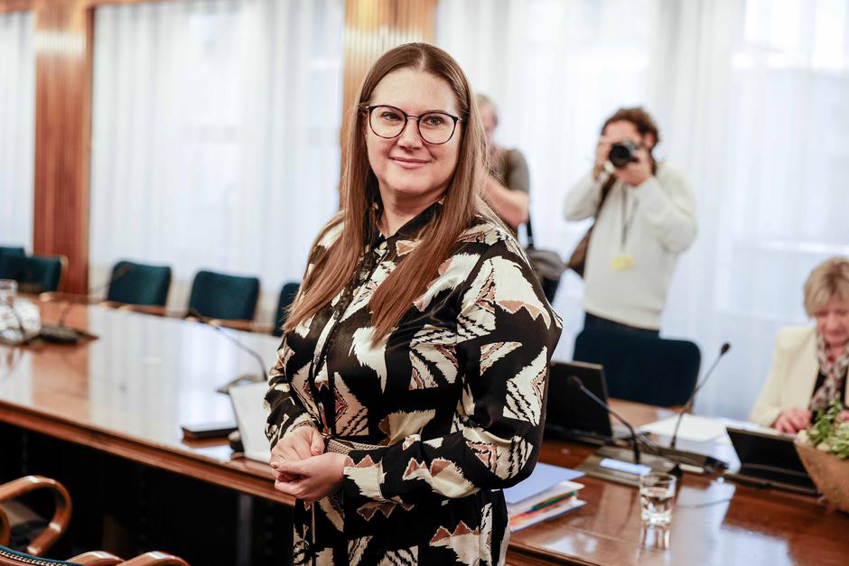 Andreja Kokalj, predstavitev kandidatke za ministrico za pravosodje | Avtor: Saša Despot