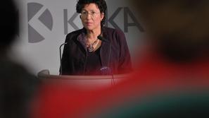 Predsednica zdravniške zbornice Gordana Živčec Kalan želi med ljubljanskimi zdra