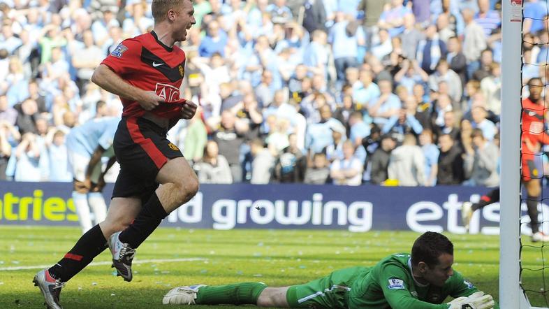 Paul Scholes - 676 nastopov za Manchester United in 150 golov. (Foto: Reuters)