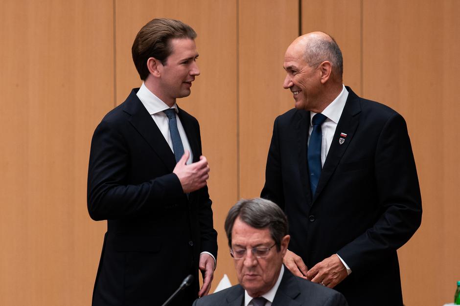 Vlada Janez Janša sebastian kurz | Avtor: Vlada RS