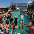 Tequila pool party