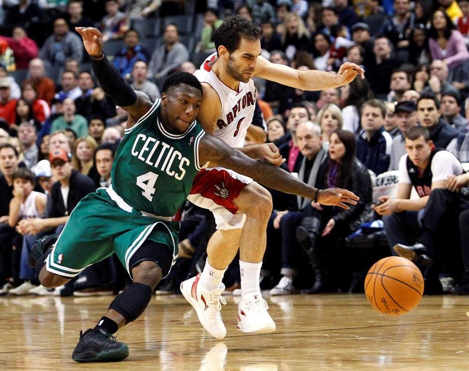 Jose Calderon in Nate Robinson