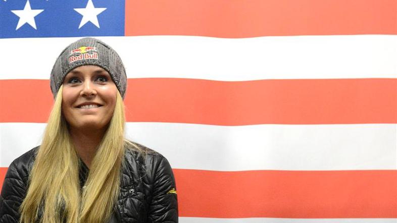 lindsey vonn schladming poškodba kolena