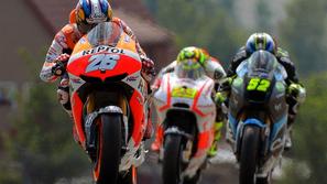 Pedrosa Iannone Pesek Repsol Honda Sachsenring motoGP moto GP trening