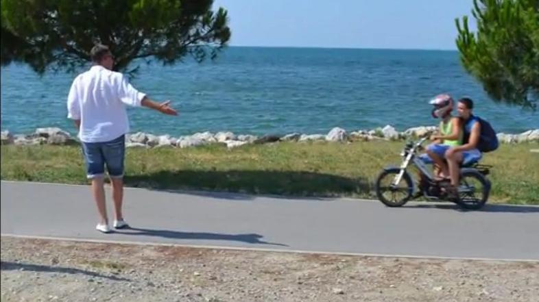 Popovič in motoristi