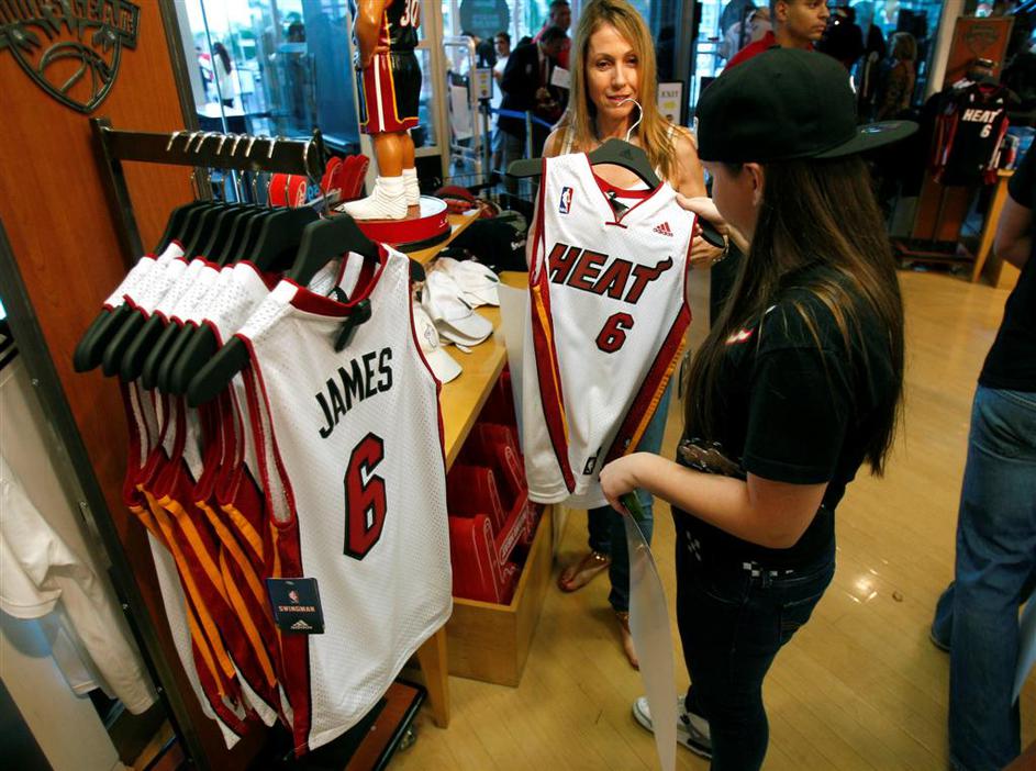 prihod Miami Heat LeBron James Dwyane Wade Chris Bosh julij 2010