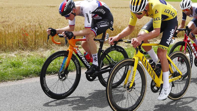 Matej Mohorič, Mathieu van der Poel