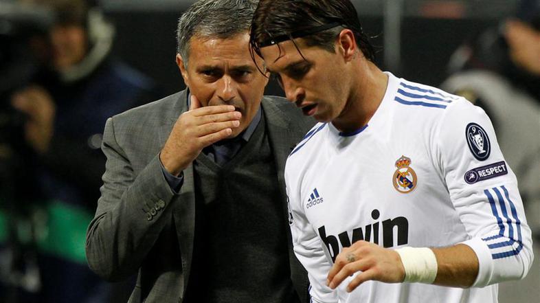 Prvih 22 minut je bil Real občutno boljši in zato take besede Mourinha. (Foto: R