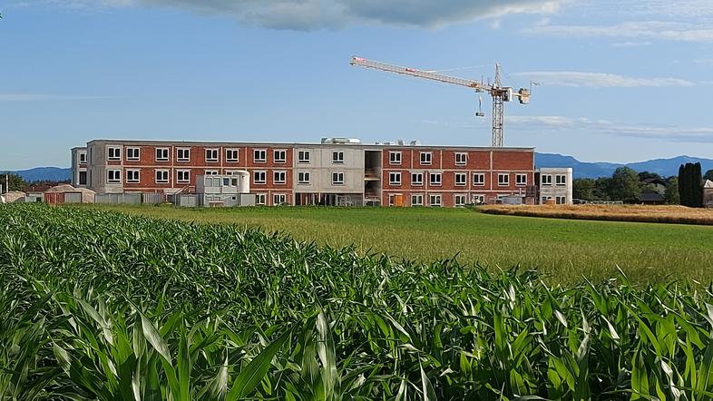 Šenčur, gradnja, dom za starejše