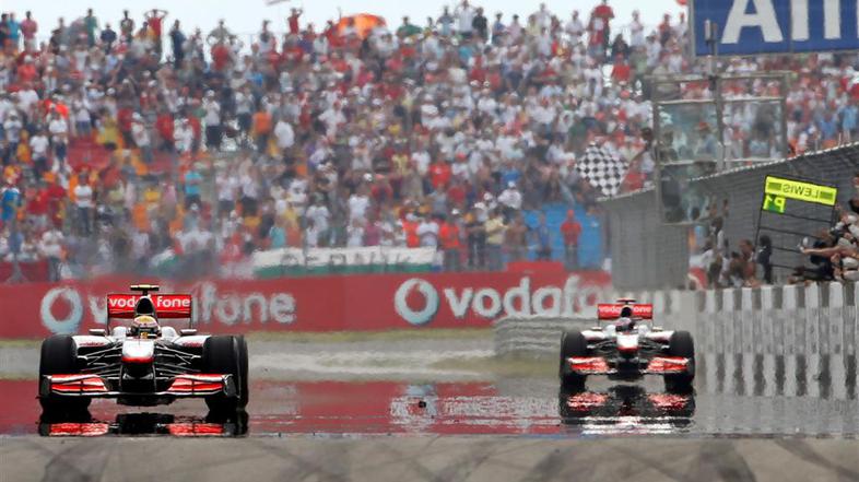 VN Turčije Istanbul dirka zmaga Lewis Hamilton McLaren Button