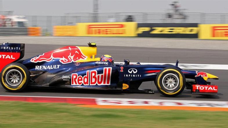 Vettel trening Red Bull VN Indije Greater Noida New Delhi