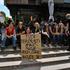 protest študenti parlament