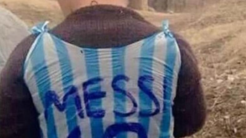 irak fant dres messi