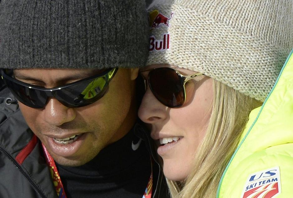 lindsey vonn tiger woods beaver creek | Avtor: EPA