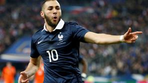 Benzema Francija Nizozemska prijateljska tekma Pariz Saint-Denis