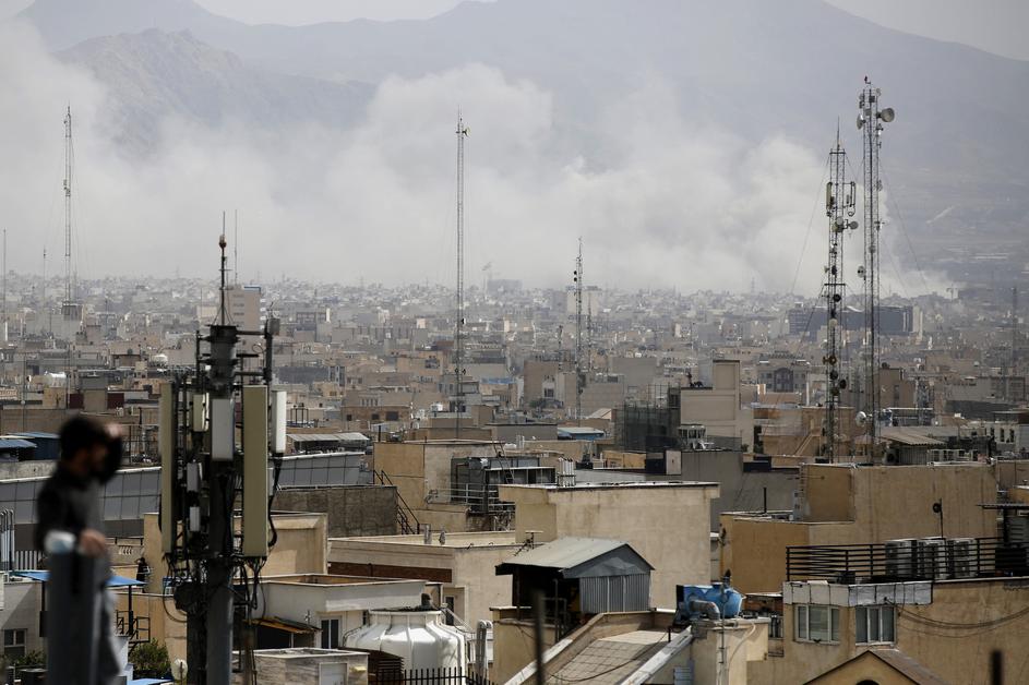 iran napad zda izrael