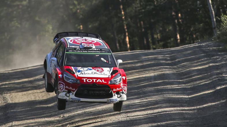 Kris Meeke Citroen WRC po Finskem