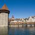 Kapellbrücke, Luzern, Švica