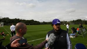 Zahovič Balantič Maribor Jerez trening Evropska liga šestnajstina finala igrišče