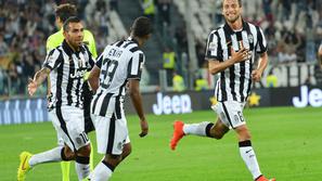 Tevez, Evra, Marchisio