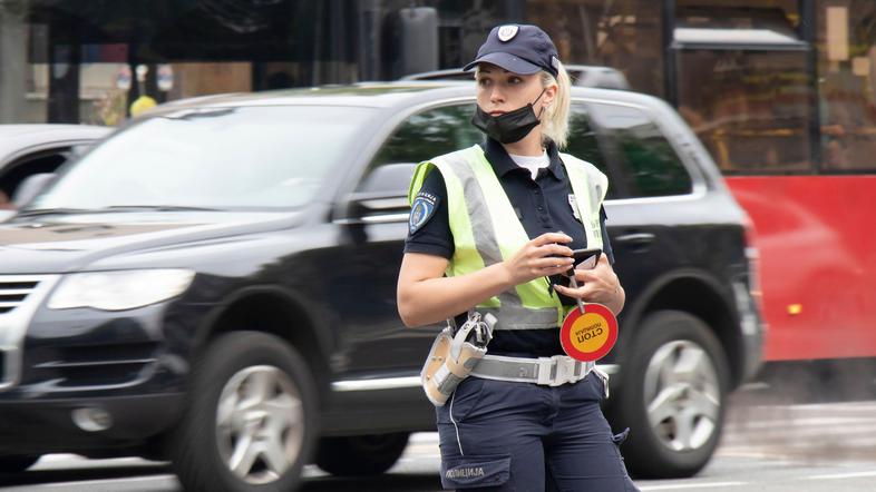 Policistka v Srbiji