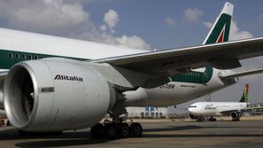 Alitalia letalo letalska družba