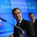 Ruski predsednik Dmitrij Medvedjev in predsednik Evropske komisije Jose Manuel B
