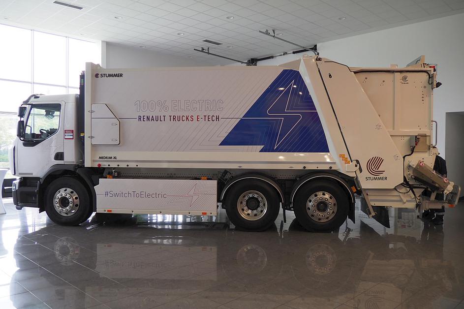 Renault trucks D wide 19T električni tovornjak