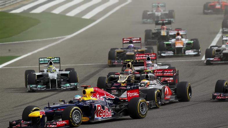 Vettel Sakhir VN Bahrajna Bahrajn Manama dirka Red Bull formula 1