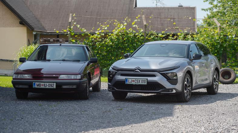 primerjava citroën C5 X vs. citroën CX vs. citroën XM