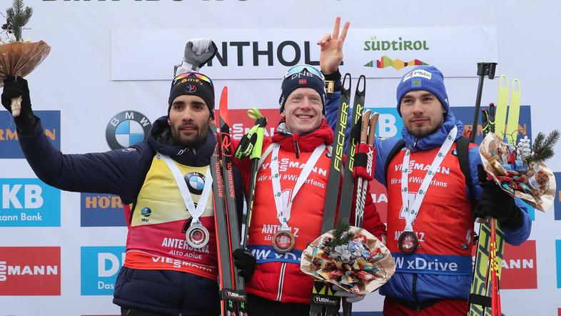 Johannes Thingnes Boe Martin Fourcade