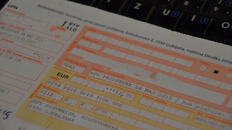 Položnica za RTV-prispevek