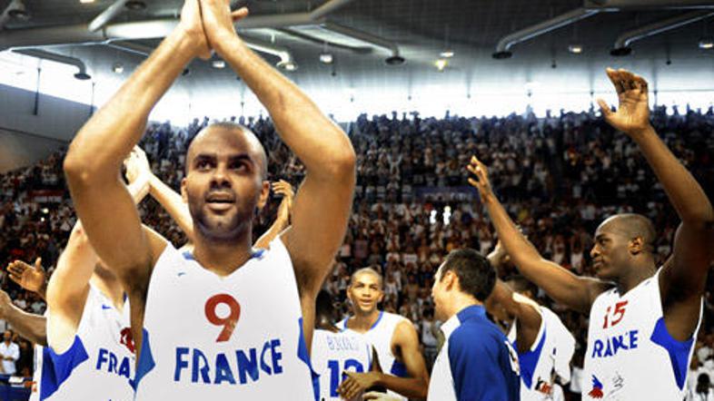 Tony Parker je francosko reprezentanco popeljal na septembrsko evropsko prvenstv