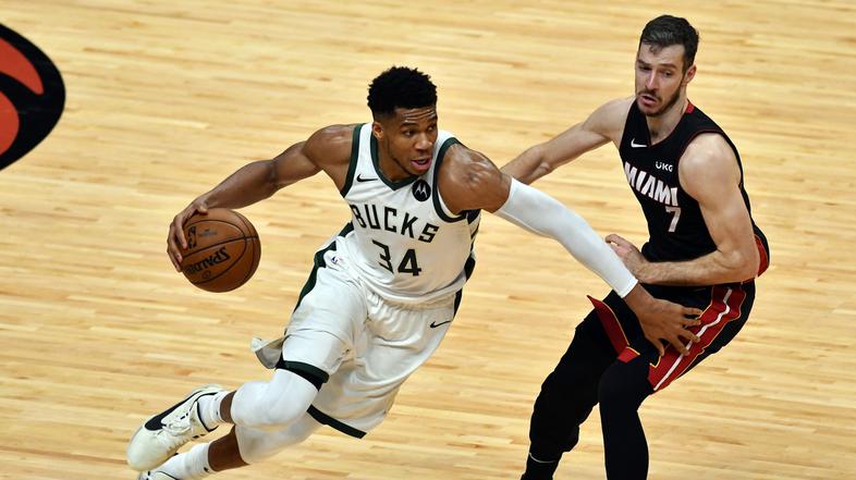 Giannis Antetokounmpo Goran Dragić Heat Bucks